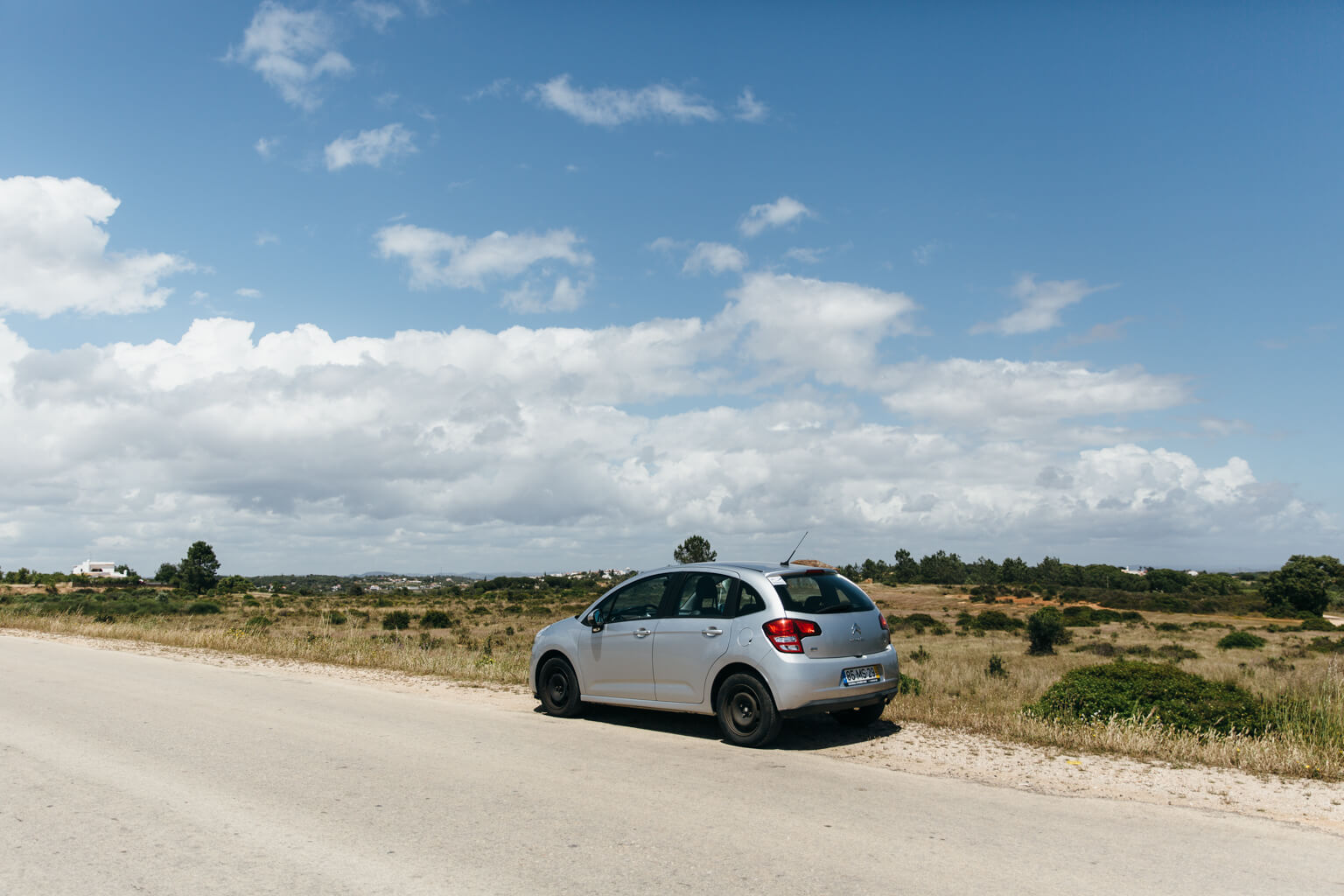 Driving in Algarve, Portugal