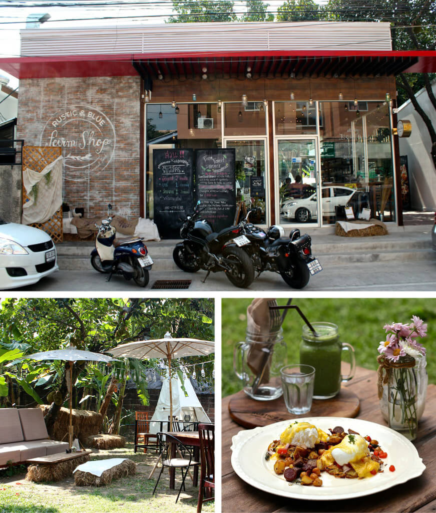 Rustic & Blue Cafe, Chiang Mai