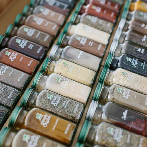 My spice drawer is pivotal to cooking healthy recipes. So today I'm sharing how I organize my spice drawer and giving you a few tips for dried spices. #SpiceOrganization #SpiceDrawer #SpiceRack #KitchenOrganization #KitchenIdeas