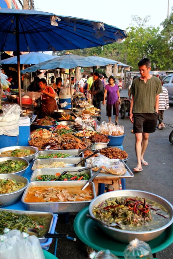 Thailand street food chiang mai