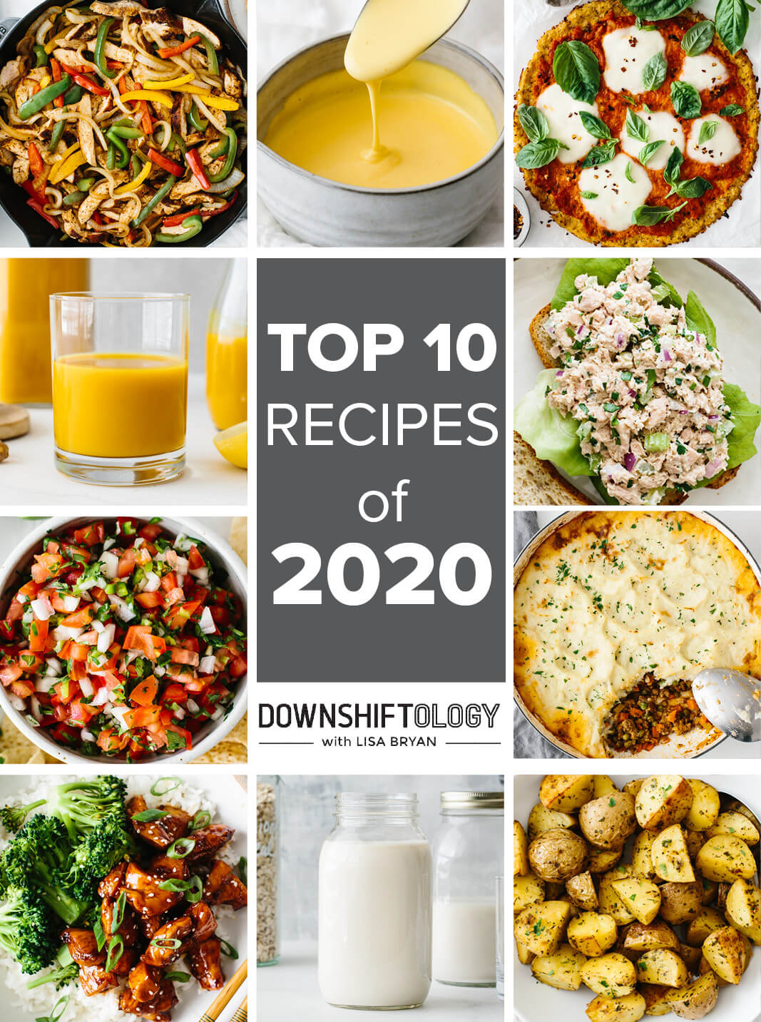 Top 10 recipes on Downshiftology